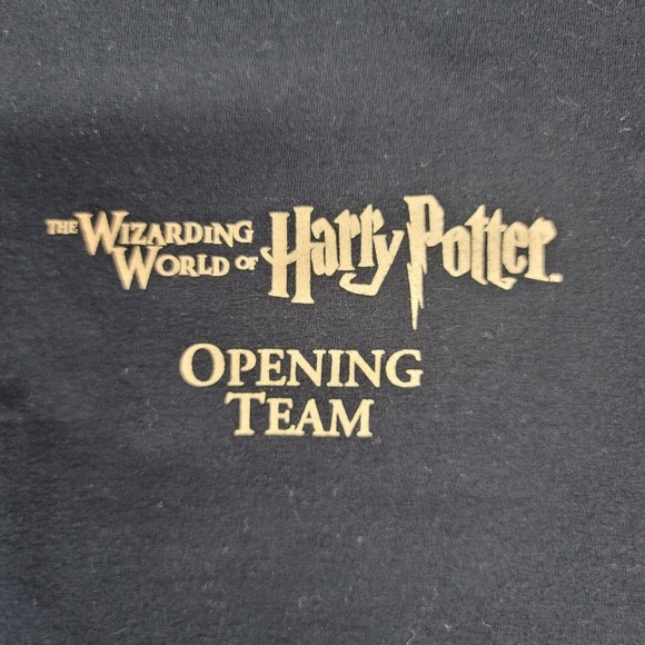 Wizarding World Of Harry Potter Grand Opening Team Shirt XL Universal Studios - Picture 5 of 7